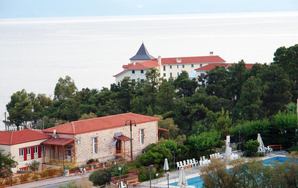 Rodon Hotel Loutra Edipsou  Bagian luar foto