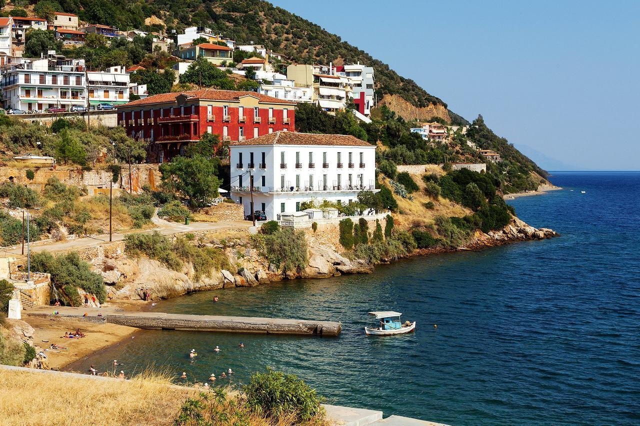 Rodon Hotel Loutra Edipsou  Bagian luar foto